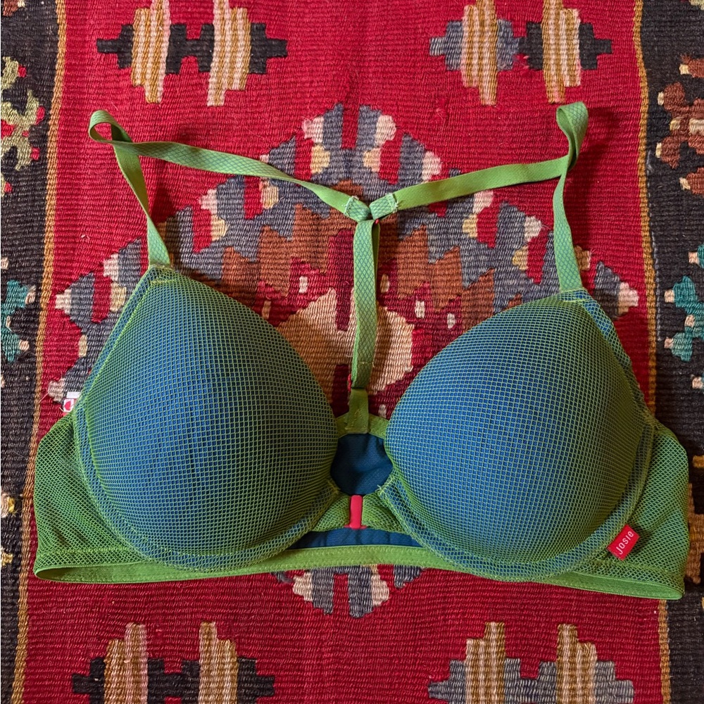 Josie Front-clip Mesh Racerback Bra